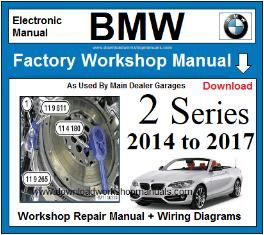 BMW 2 Series Workshop Service Repair Manual Download